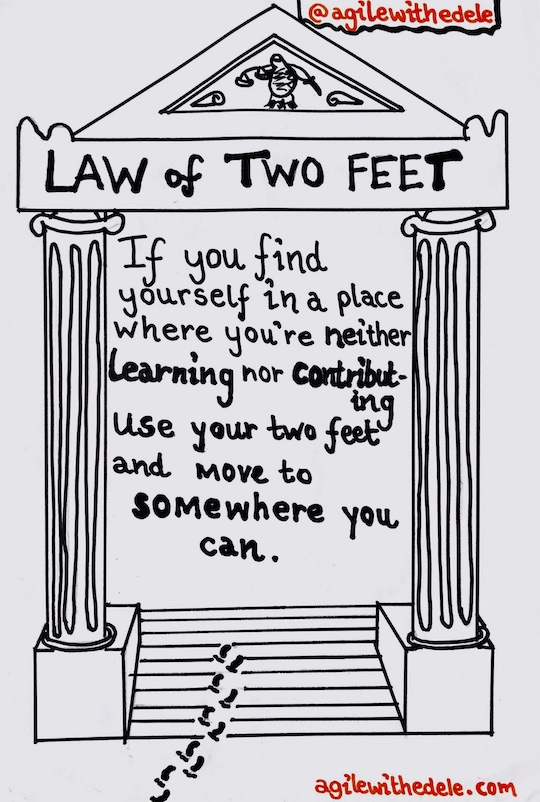 Law of Two Feet